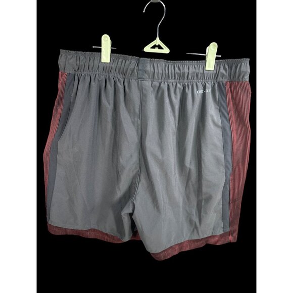 Jordan Dri-FIT Mens Athletic Shorts Size 2XL Gray & Red - Picture 4 of 5